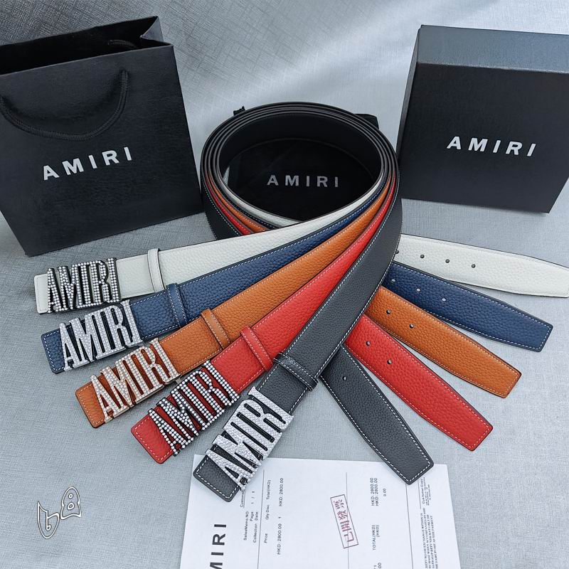 Amiri belt 38mmX90-125cm lb111